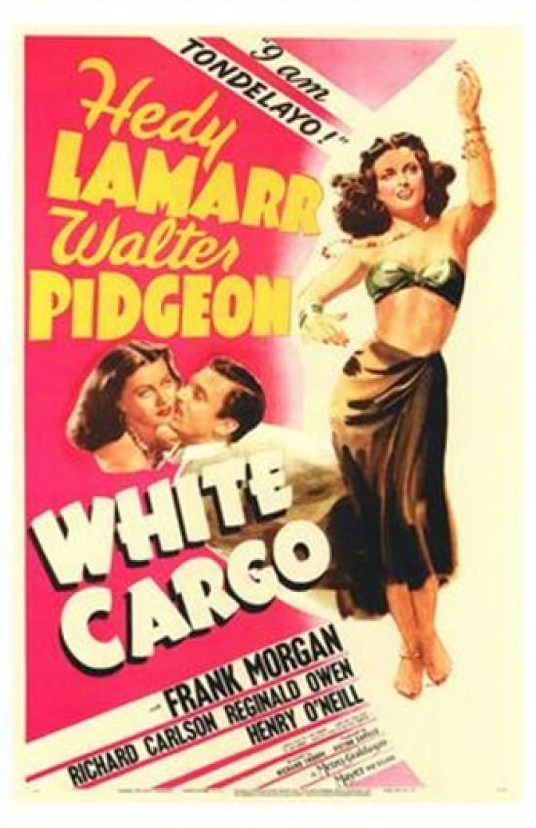 White Cargo Movie Poster 11x17 print showcasing classic film artistry.