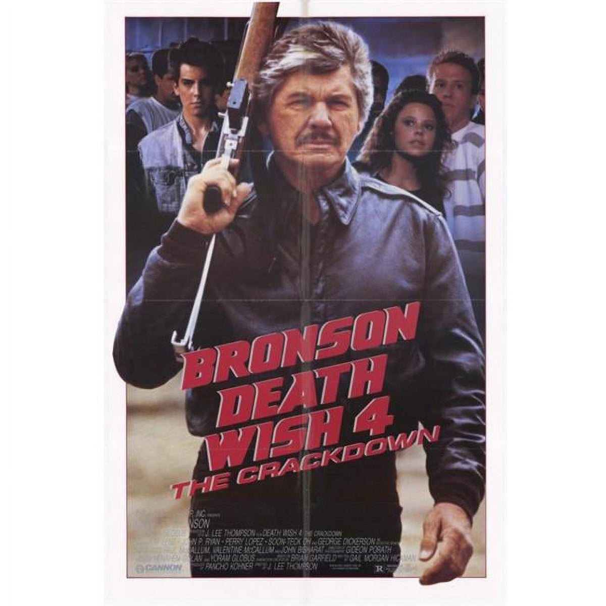 Death Wish 4: The Crackdown Movie Poster Print 27x40