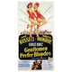 Gentlemen Prefer Blondes 1953 Movie Poster Style C (11x17)