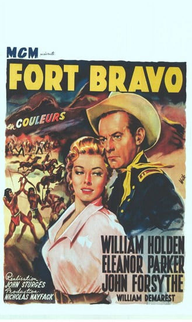 Escape from Fort Bravo Movie Poster 11x17 print