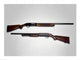 Close-up poster print of a Beretta 20 Ithaca 12-gauge shotgun.