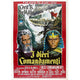 The Ten Commandments movie poster print featuring Charlton Heston and Yul Brynner.