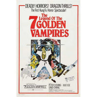 The Legend of the 7 Golden Vampires Movie Poster Print 27x40
