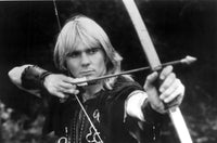 Jason Connery as Robin Hood photo print – classic 80s adventure.