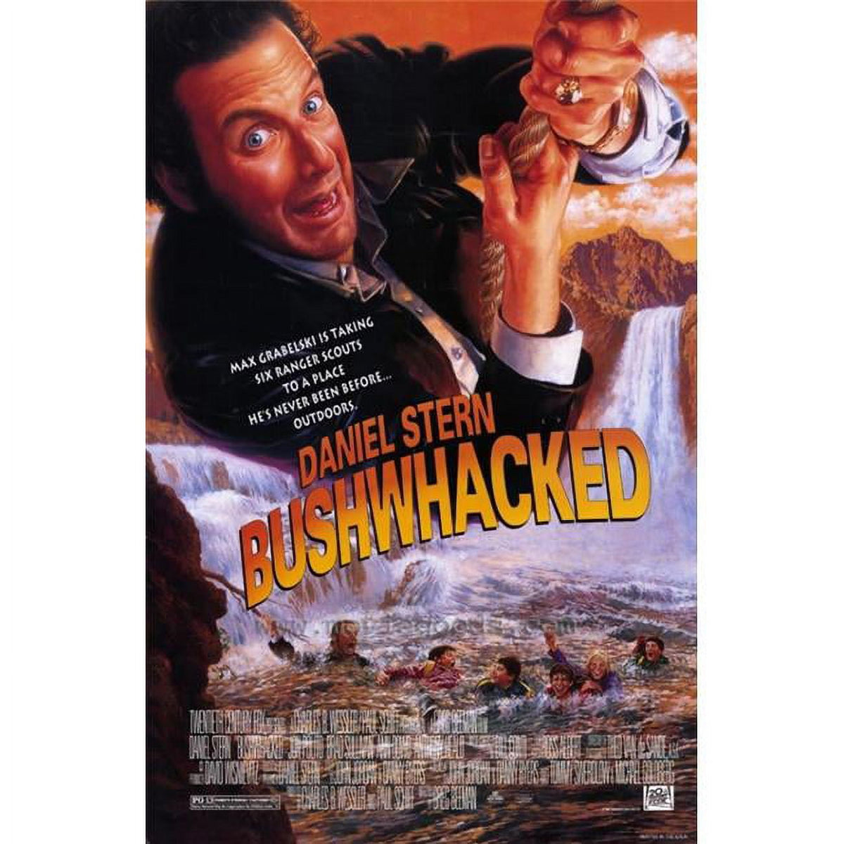 Bushwhacked Movie Poster Print 27x40 showcasing adventure and humor.