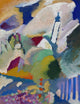 Murnau with Church I Art Print by Wassily Kandinsky, vibrant abstract artwork.