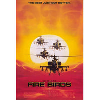 Fire Birds Movie Poster Print in 27x40 size, perfect for movie enthusiasts.