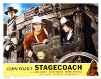 Stagecoach Movie Masterprint Poster with George Bancroft, John Wayne, and Louise Platt