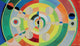 Disc-Relief art print by Robert Delaunay showcasing vibrant colors and dynamic forms.