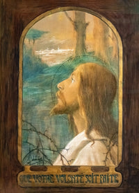 May Your Will Be Done art print by Jane Atchley