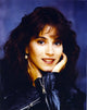 Jamie Gertz smiling pose photo print - available in multiple sizes.