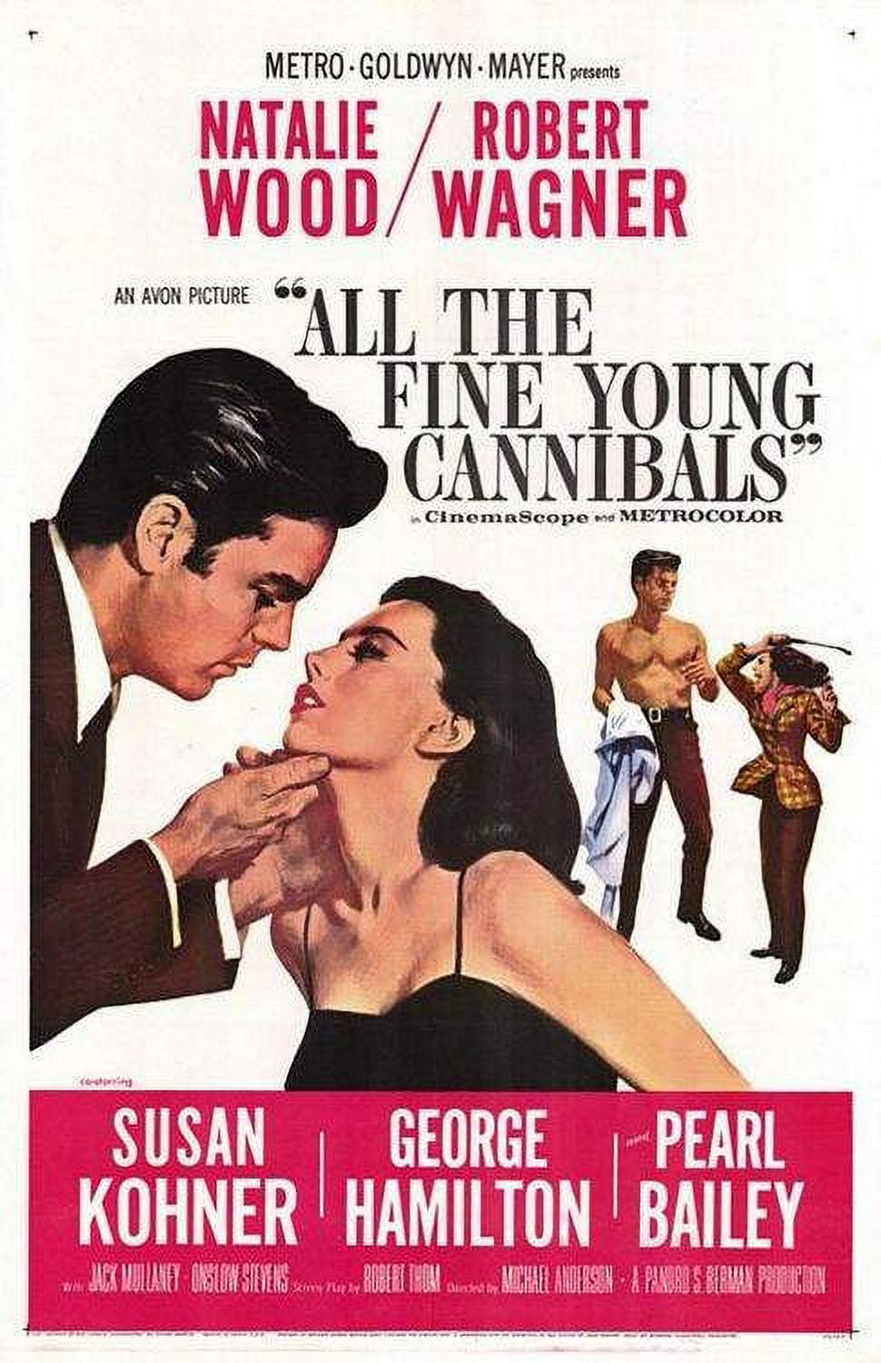 Natalie Wood movie poster from All The Fine Young Cannibals, 8x10 print.