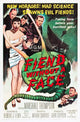 Fiend Without A Face movie masterprint poster featuring Marshall Thompson in towel, 1958.
