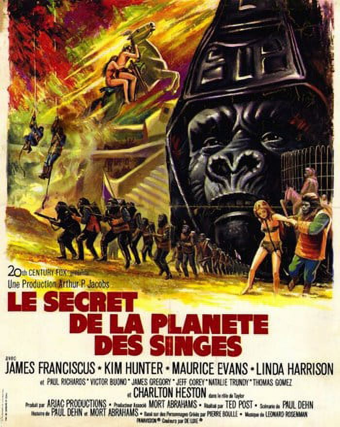 Beneath the Planet of the Apes movie poster 11x17
