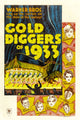 Gold Diggers of 1933 Movie Poster Masterprint featuring Dick Powell, Ginger Rogers, and more.