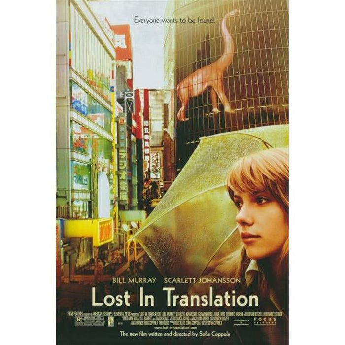 Lost in Translation movie poster print 27x40