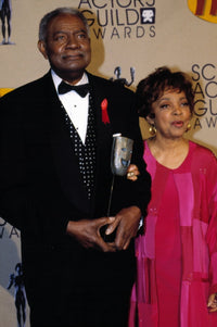 Poster print of Ossie Davis and Ruby Dee at the SAG Awards 2001