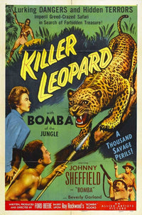 Killer Leopard Movie Poster in vibrant colors and details.
