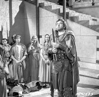 Androcles and the Lion photo print showcasing bravery and friendship.