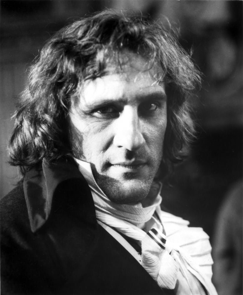 Gerard Depardieu iconic photo print showcasing the legendary French actor.