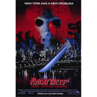 Friday the 13th Part 8 Jason Takes Manhattan movie poster 11x17