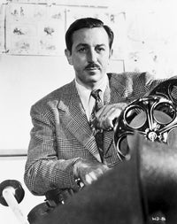 Walt Disney portrait photo print available in multiple sizes.