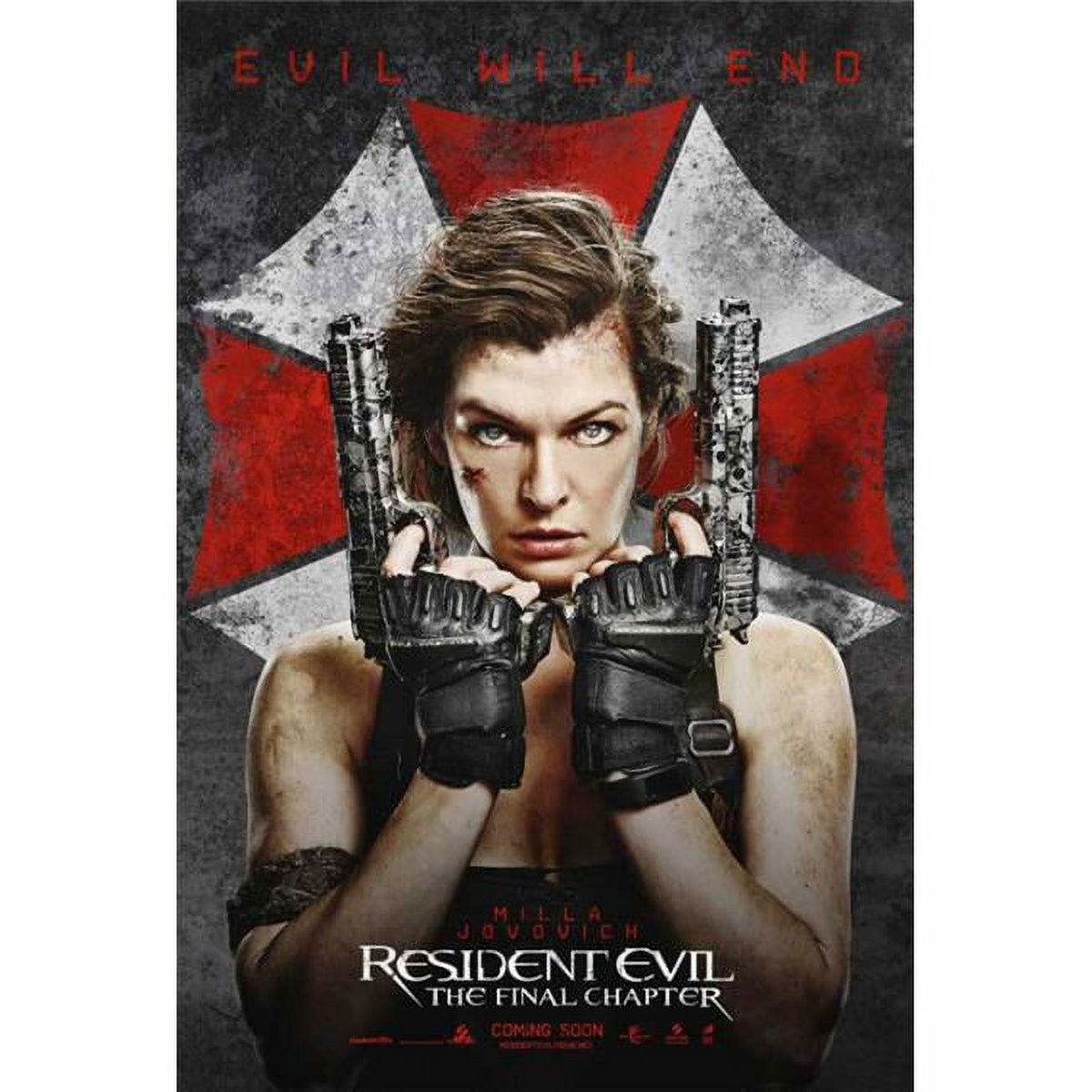 Resident Evil The Final Chapter Movie Poster 11x17