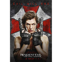 Resident Evil The Final Chapter Movie Poster 11x17