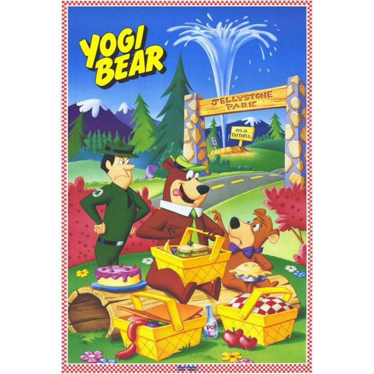 Yogi Bear Movie Poster Print 27x40 - Fun and vibrant design
