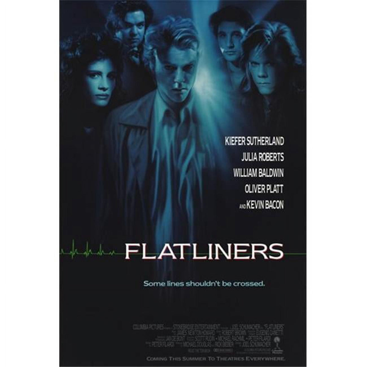 Flatliners Movie Poster - 11x17 print featuring iconic imagery