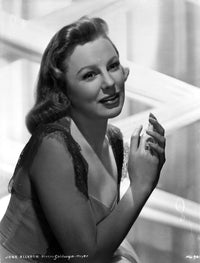 June Allyson Posed Side View Portrait Photo Print (8 x 10)