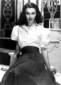 Vivien Leigh Portrait Photo Print 8x10 - Classic Hollywood Art