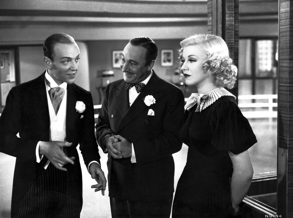 Fred Astaire and Ginger Rogers scene from Swing Time photo print.