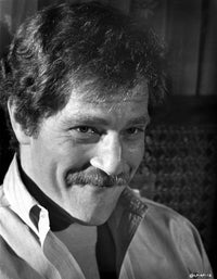 George Segal with a moustache photo print
