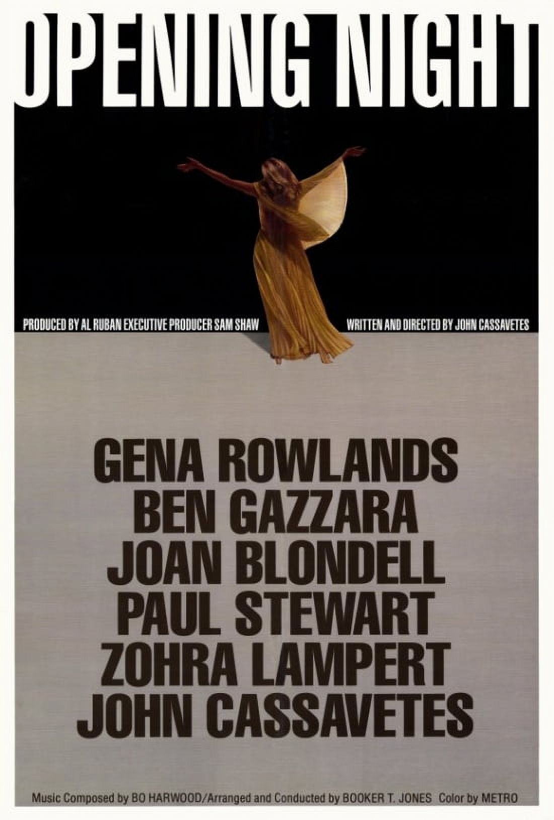Opening Night Movie Poster Print - Cinematic Art Decor