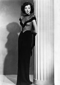 Ida Lupino 1945 Photo Poster Print displayed on a wall.