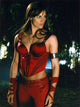 Jennifer Garner portrait photo print featuring a red top and bottom