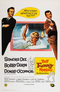 That Funny Feeling movie poster print featuring Sandra Dee and Donald O'Connor.