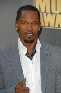 Jamie Foxx arriving at the 2008 American Music Awards photo print.