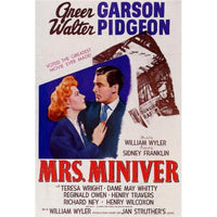 Mrs. Miniver classic movie poster print 27x40 inches.