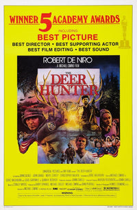 The Deer Hunter movie poster art print (11x17) showcasing a classic film moment.