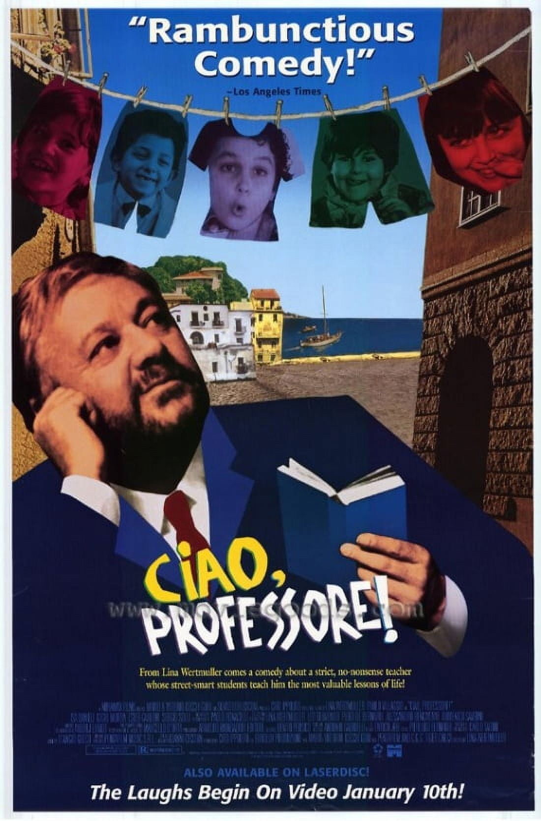 Ciao Professore Movie Poster - 11x17 Print