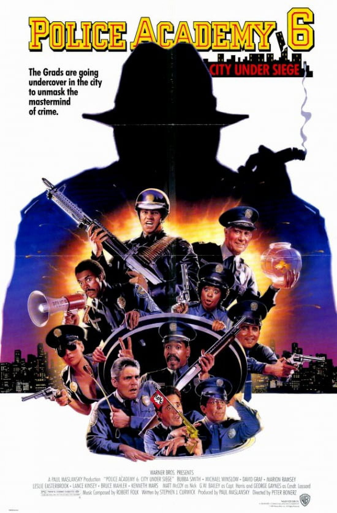 Police Academy 6 City Under Siege Movie Poster 11x17