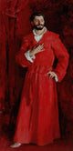 Dr. Pozzi at Home art print by John Singer Sargent, showcasing masterful detail.