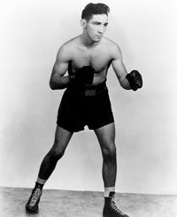 Willie Pep Portrait Poster Print - Boxing Legend