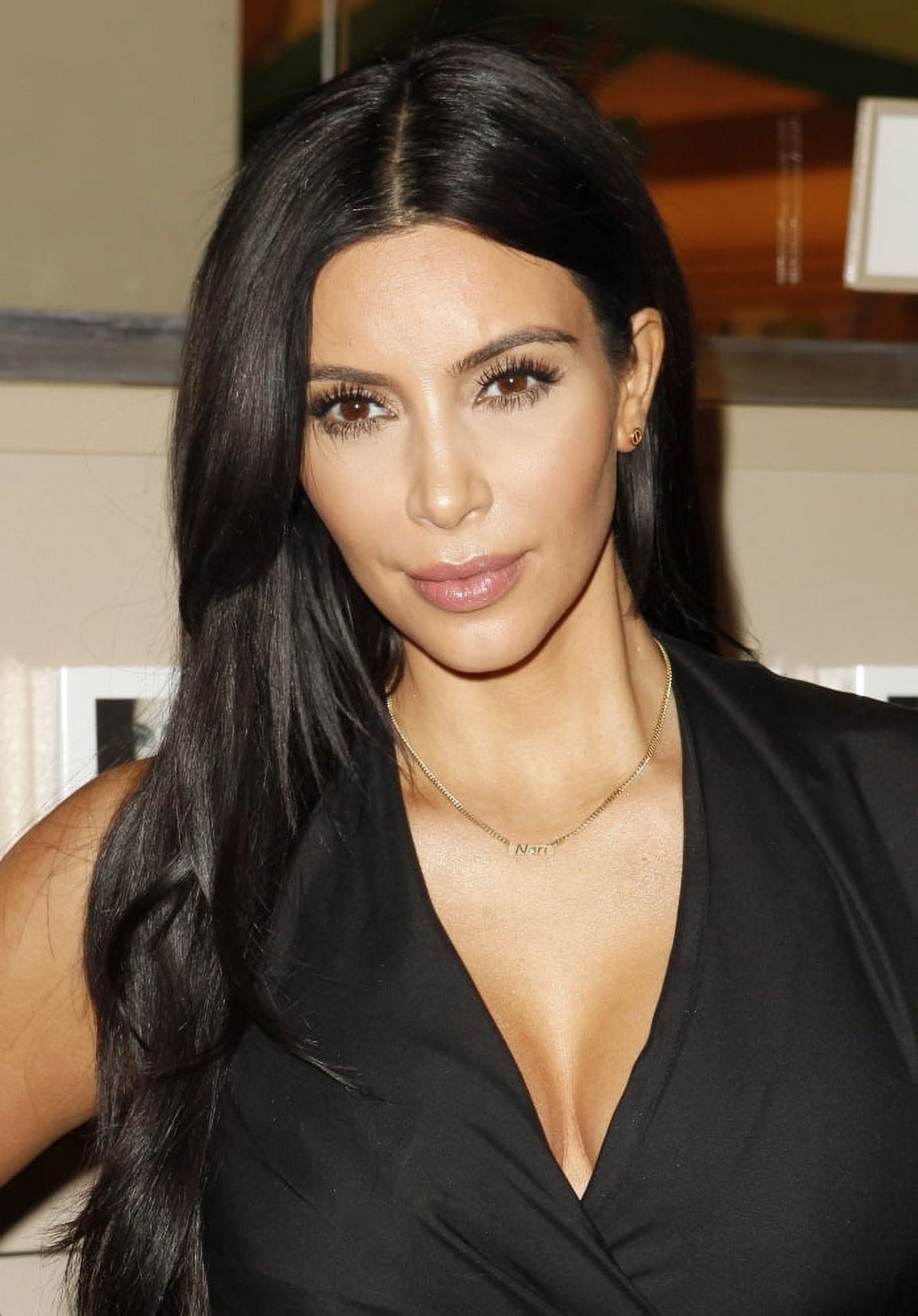 Kim Kardashian book signing photo print from May 7, 2015 at Barnes & Noble
