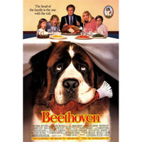 Beethoven Movie Poster Print featuring a lovable St. Bernard