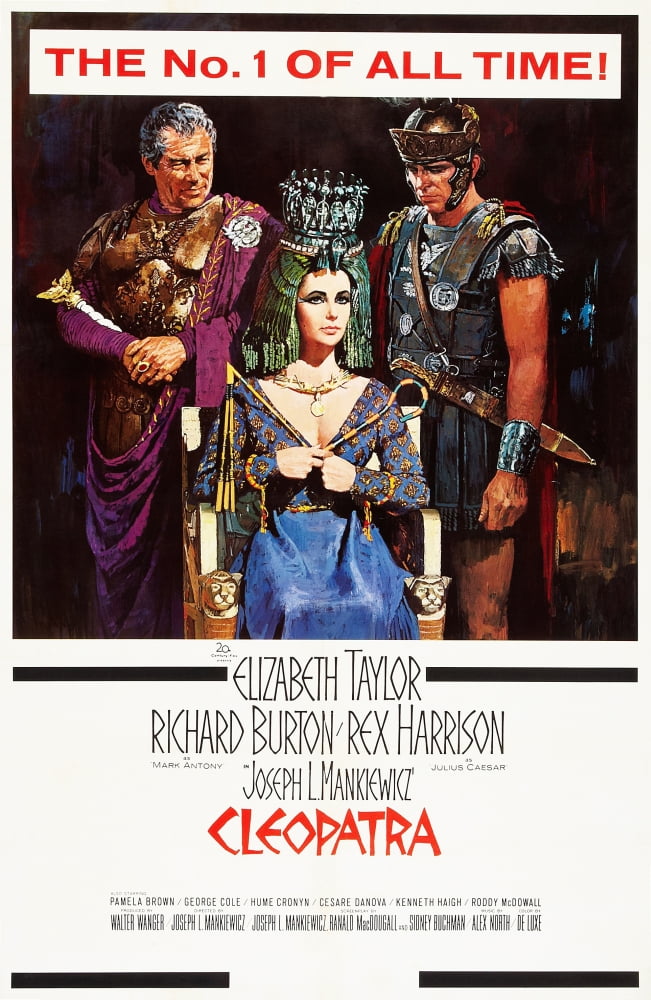Cleopatra Movie Poster Masterprint featuring iconic film imagery.