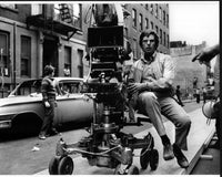 William Friedkin Behind Camera Black and White Photo Print