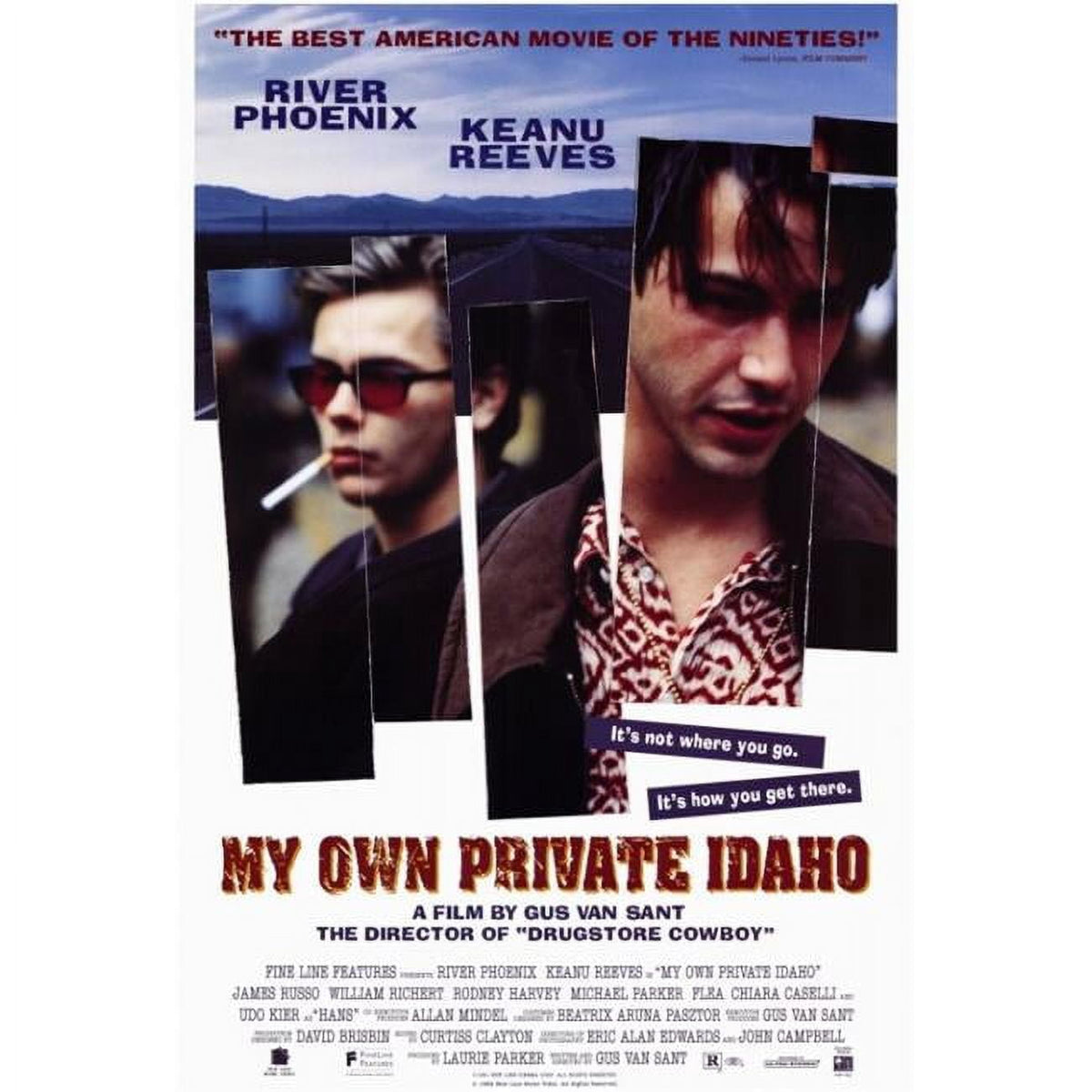 My Own Private Idaho Movie Poster Print 27x40